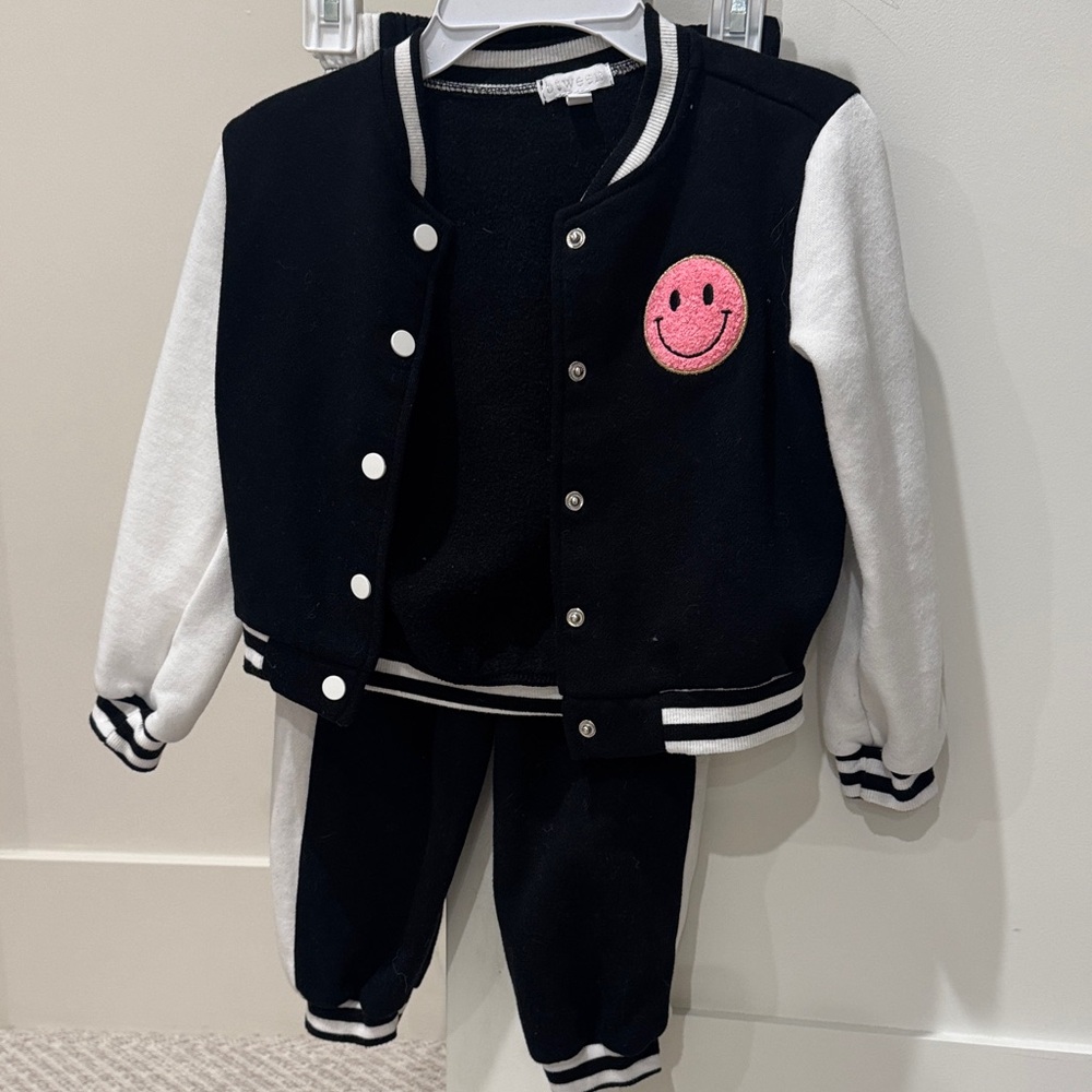 btween Black and White Kids' Jacket
